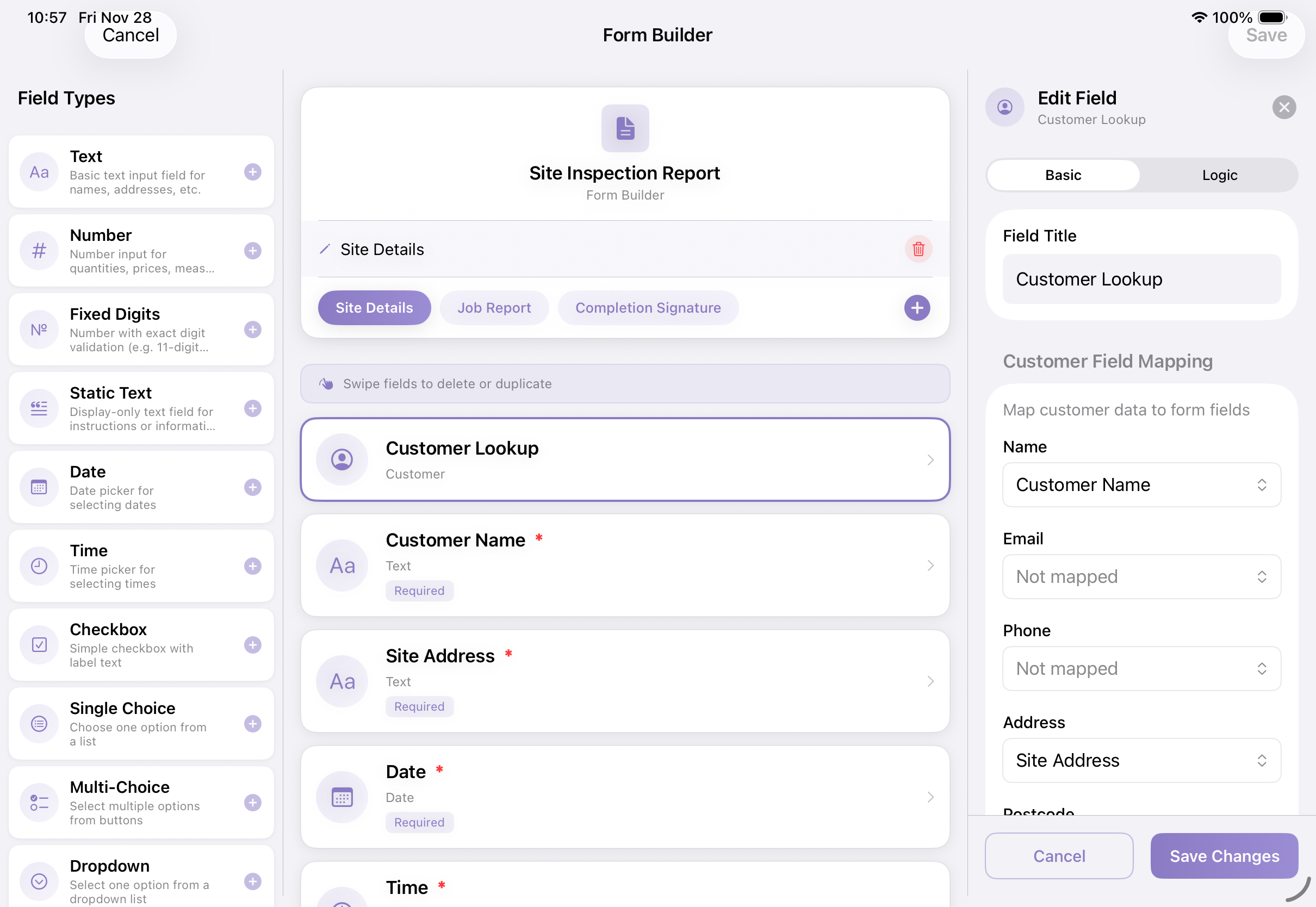 SwiftSheet Light Mode